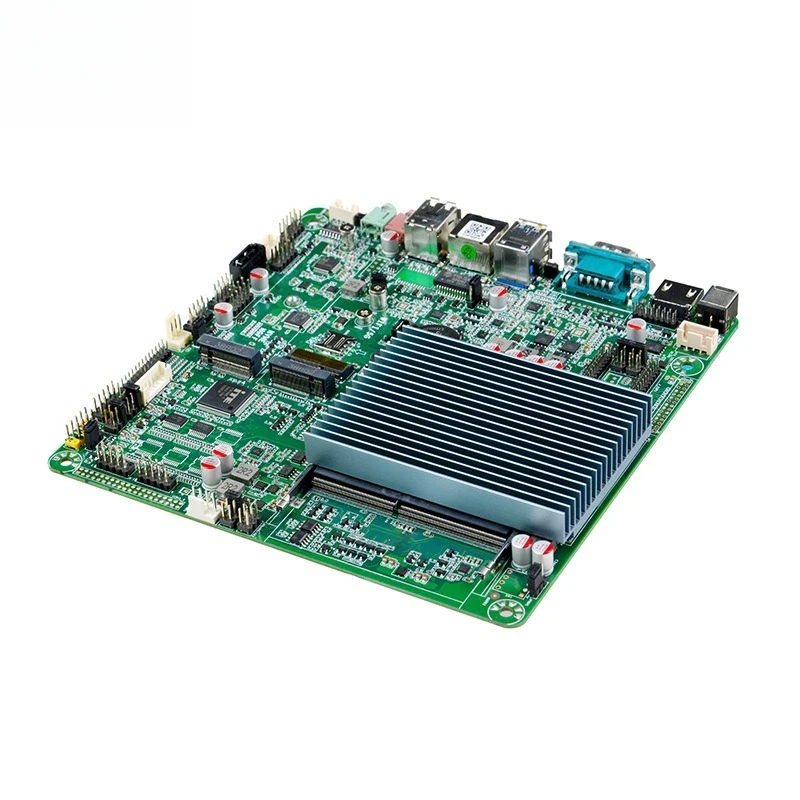 GH641 J6412 Mini ITX Industrial Motherboard, Single LAN, Dual eDP, M.2 Slot for 5G Module Expansion