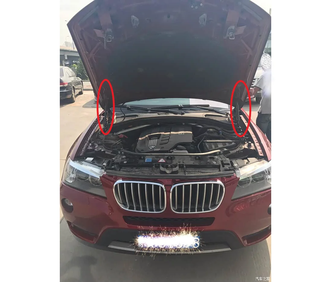 

2 шт. демпфер капота для BMW X3 (E83) F25 MK 2011 2012 2013-2017 передние газовые стойки капота, подъемная опора, поршневые штоки амортизатора