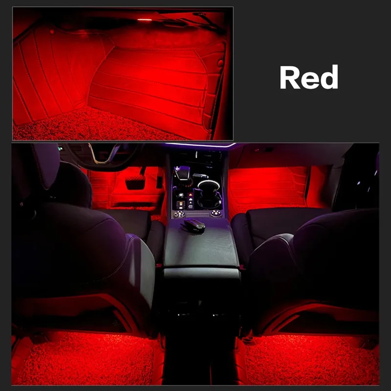 LED Auto Fußraum Lichter Birne Innen Atmosphäre Dekorative Lampe Zubehör Für SEAT Leon 5F MK3 2013 2014 2015 2016 2017 2018 – Detail 9