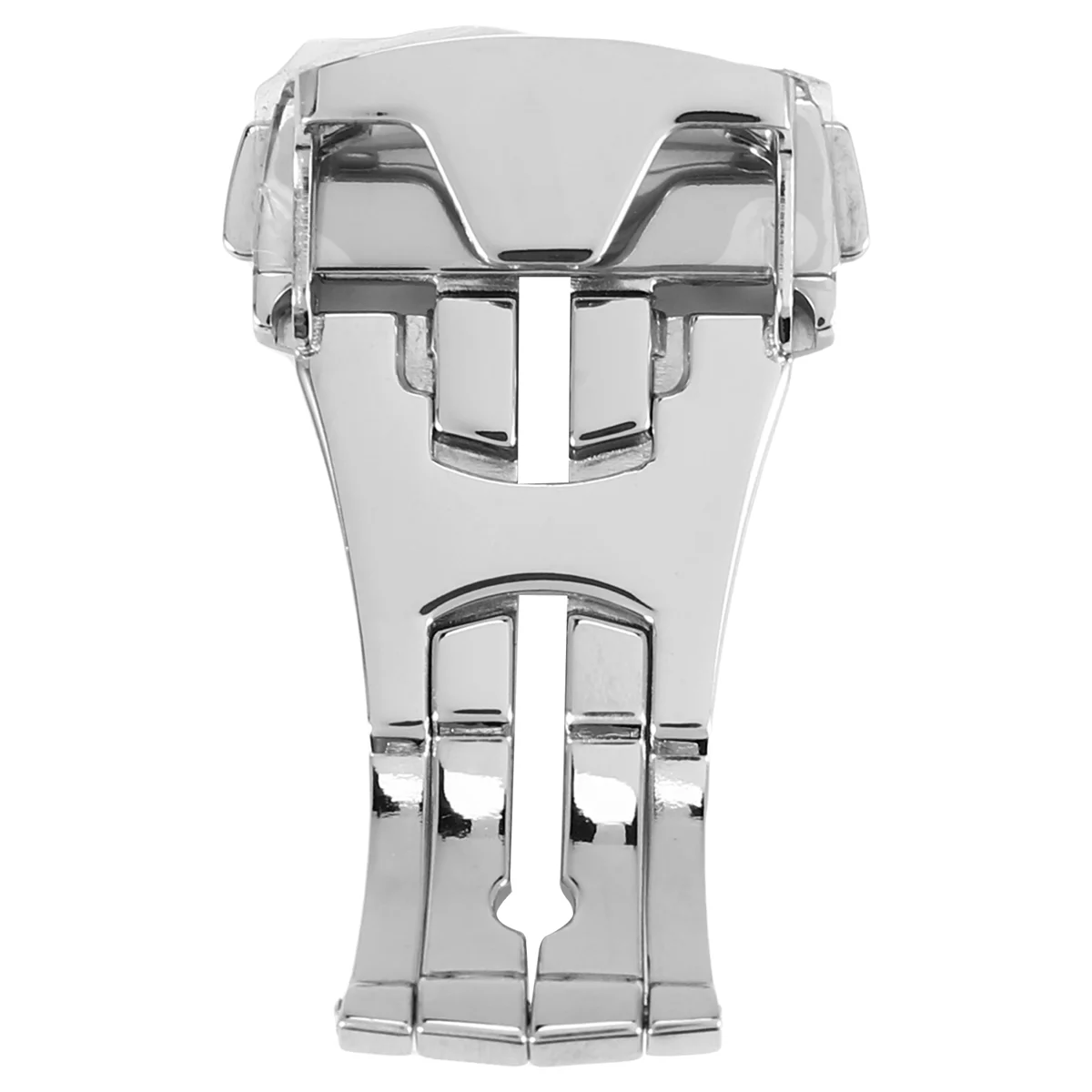 HEIßER 20mm Edelstahl Faltschließe Uhrenarmband Faltschließe Für Glatt # 20 mm