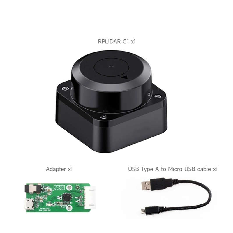 360 Degree RPLIDAR C1 Sensor Module Scanning Radius Ranging Module for Obstacle Avoidance and Positioning