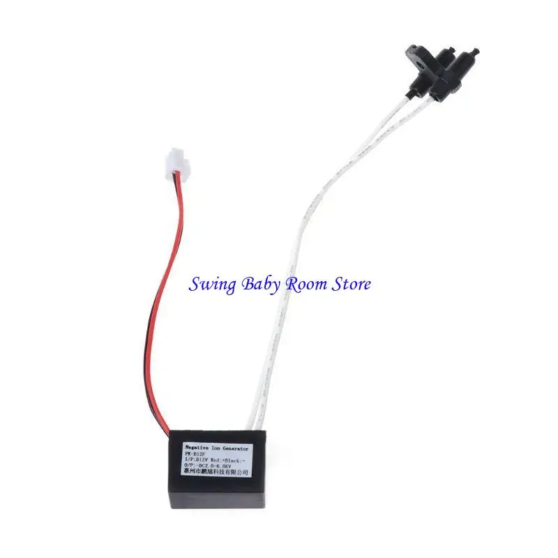 K1AD Новый для 12V Высокопроизводительный ионизатор воздухозащитника с отрицательным ионным анионным генератором DIY