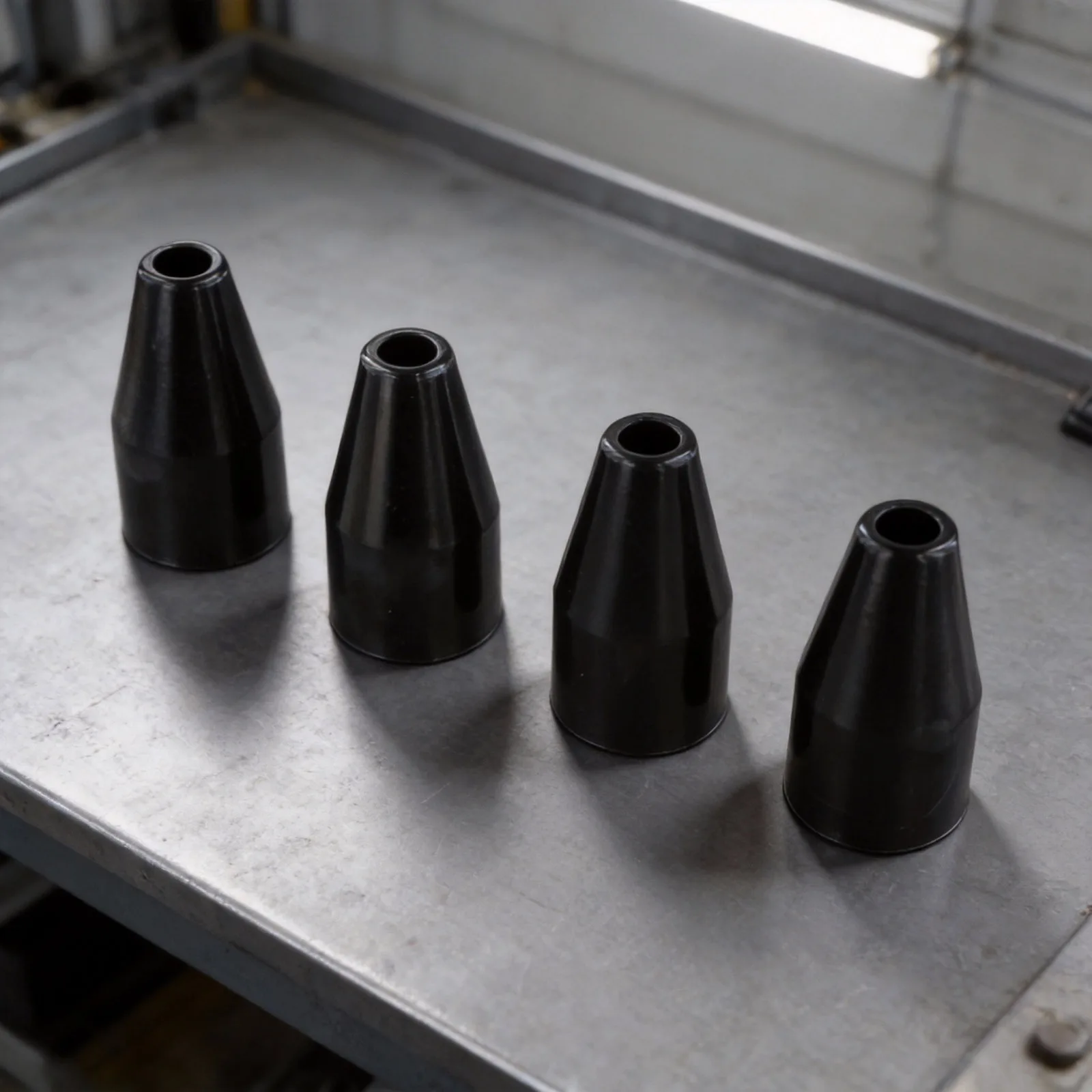 4 Pieces Flux Core Airless Nozzle Compatible with For Miller for mig Gas 226190 for Improved Visibility in Welding