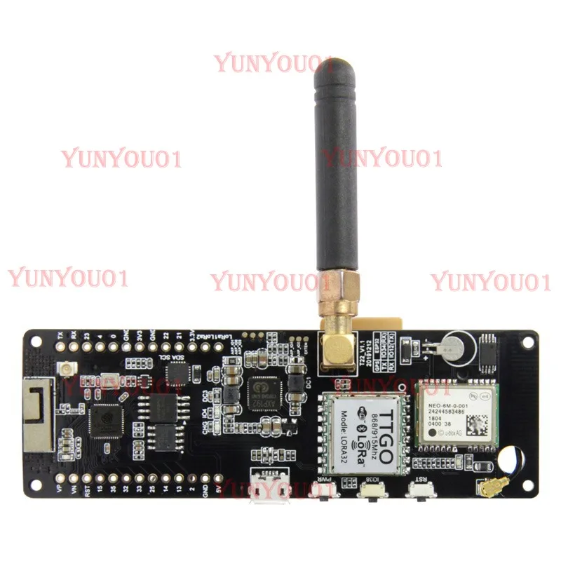 TTGO T-Beam V1.2 ESP32 Bluetooth LoRa WiFi GPS NEO 6M Wireless Module