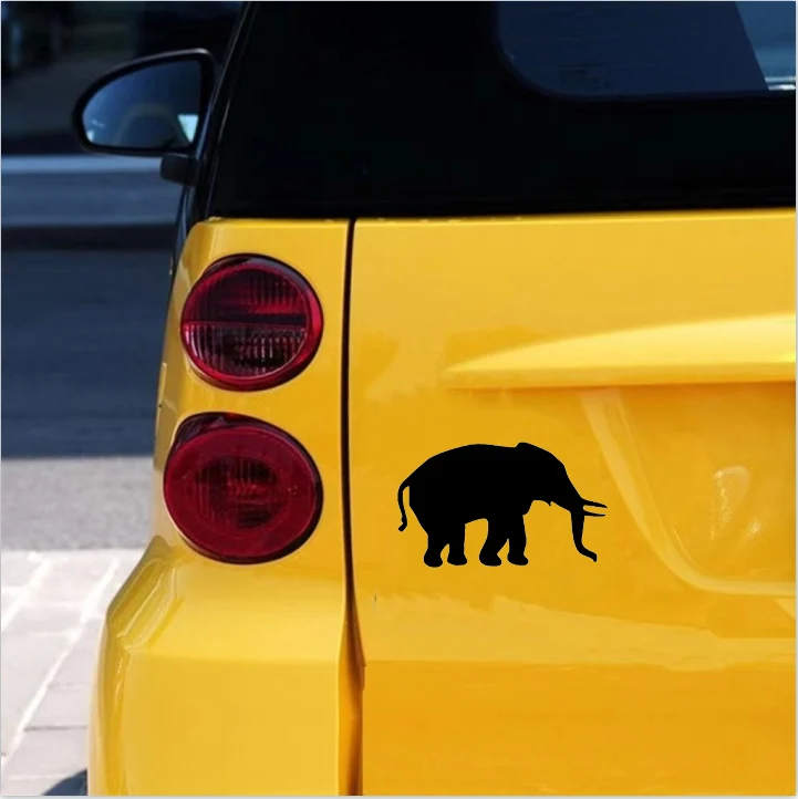 Cross-border hot sales, elephant car sticker, car scratch scratch waterproof oil tank sticker body scratch sticker reflective