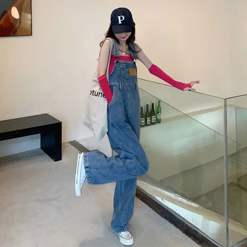 시크 여성 점프수트 플러스 사이즈 오버올 슬랜트 셔링 타이다이 디스트레스드 아일렛 랩 슬릿 스큐 풀렌스 워시드