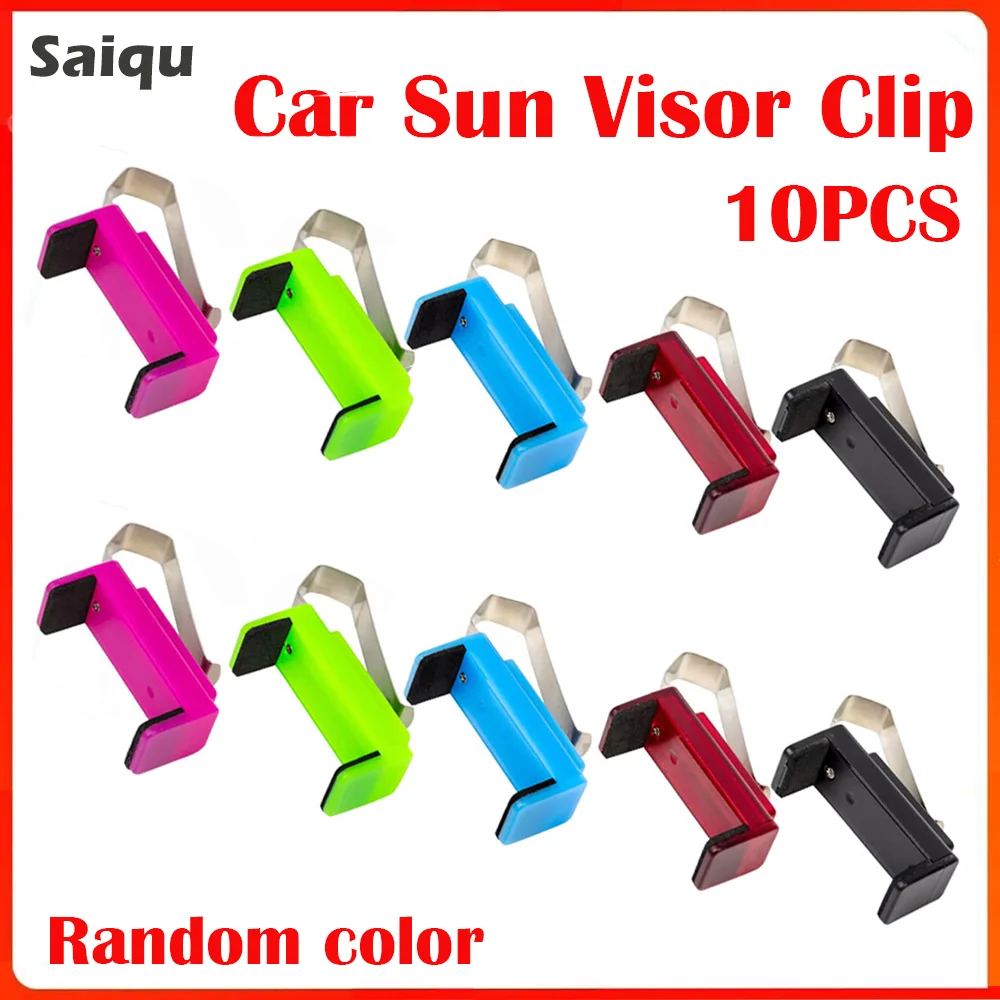 

Car Sun Visor Clip Holder Gate Remote 47-68mm 10PCS Garage Door remote control Car Key Remote Quick installation