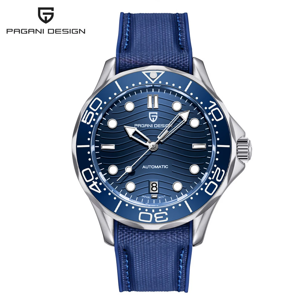 PAGANI DESIGN 2026 Nieuwe V2 Waves 200M Duikhorloge Herenhorloge Mode Luxe Automatisch Horloge Heren AR Saffierglas Polshorloge Heren