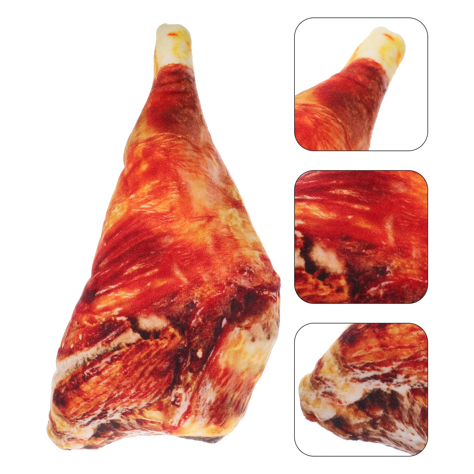 

Roast Tendon Hugging Pillow Large Simulation Food Cushion Decorative Soft Stuffed Pillow Comfortable Gift