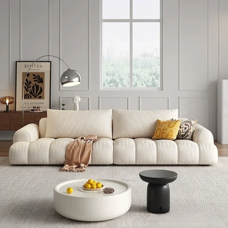 

Дизайнерский пуховый диван для гостиной, удобный раскладной роскошный элегантный современный диван, ленивый расслабляющий современный диван, модная мебель