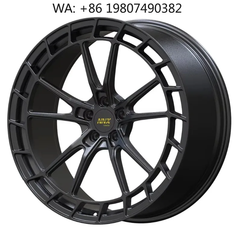 Gloss Black Finished Forged Alloy Car Wheel Rims 16‑24 Inch High Durability Aftermarket Tuning Rim For Daily‑Use Passenger SUV A