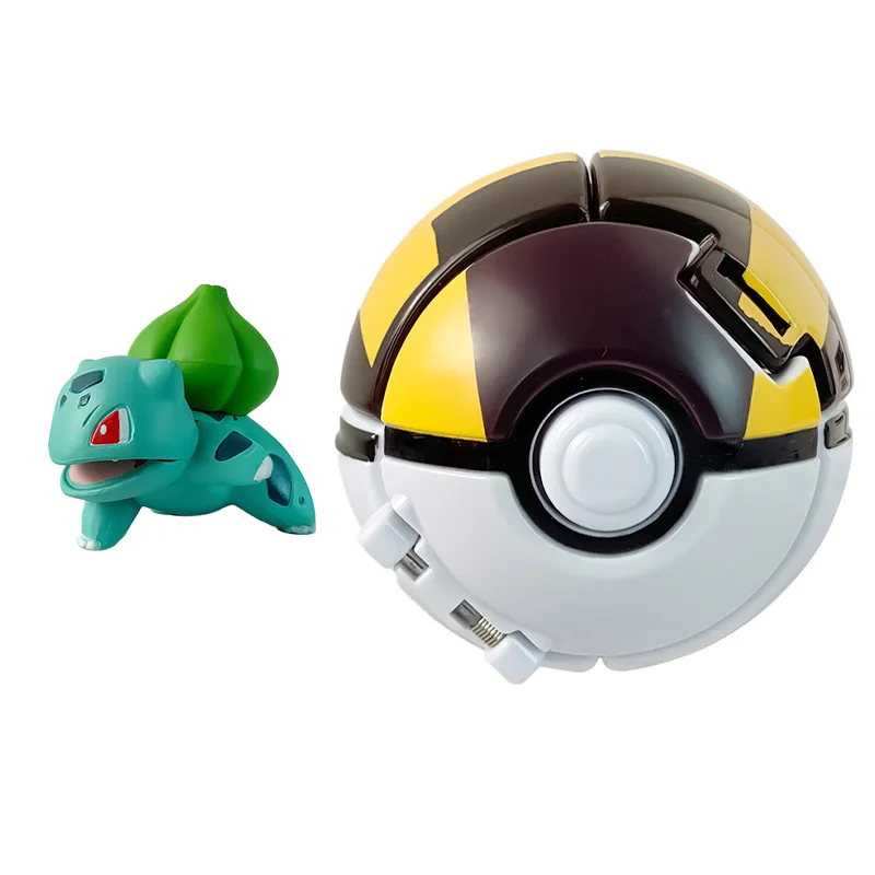 Pokemon Figure Ball Elf Pet Anime Action Doll Pikachu Charizard Mewtwo Bulbasaur Squirtle Mew Pokeball Monster go Toy Child Gift