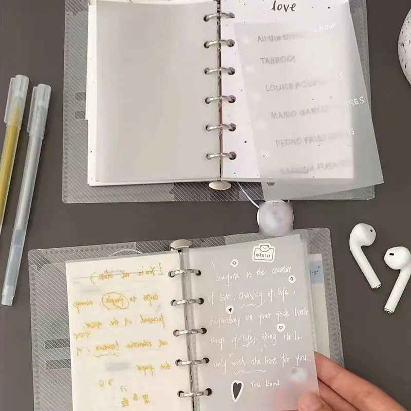 Прозрачные листы для фотоблокнота, 20 листов