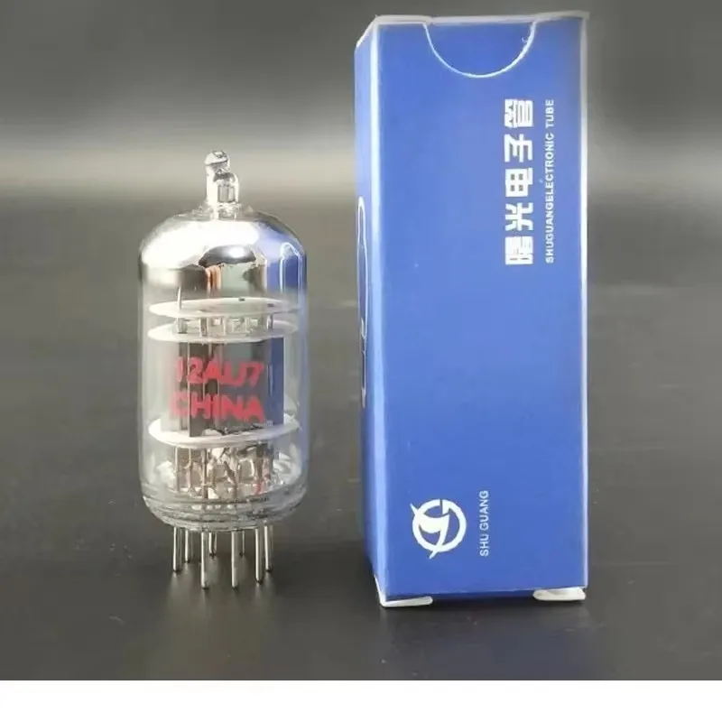 ShuGuang 12AU7 tubo de vacío reemplaza ECC82 6N10 12AU7 tubo de electrones Kit amplificador de válvula de Audio HIFI DIY precisión combinada Quad