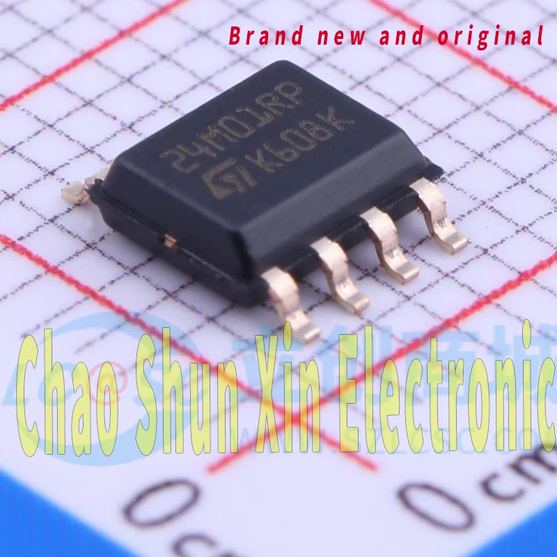 Brand New Original St Memory Chip M24M01-Rmn6Tp Silk Screen 24M01Rp 1Mbit Serial I2C Bus Eeprom Chip Digital Components