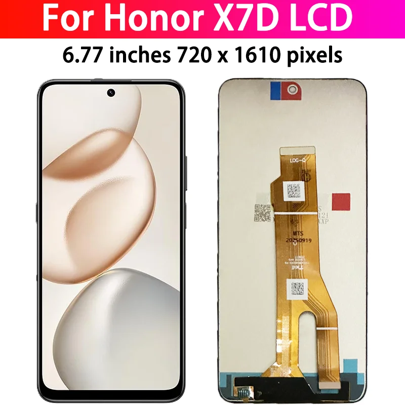 6.77\\\\\\\" Nowy wyświetlacz LCD 120Hz z panelem dotykowym i digitizerem do Huawei Honor X7D 4G / Honor X7d 5G LCD LGN-LX1 — zdjęcie produktu 2