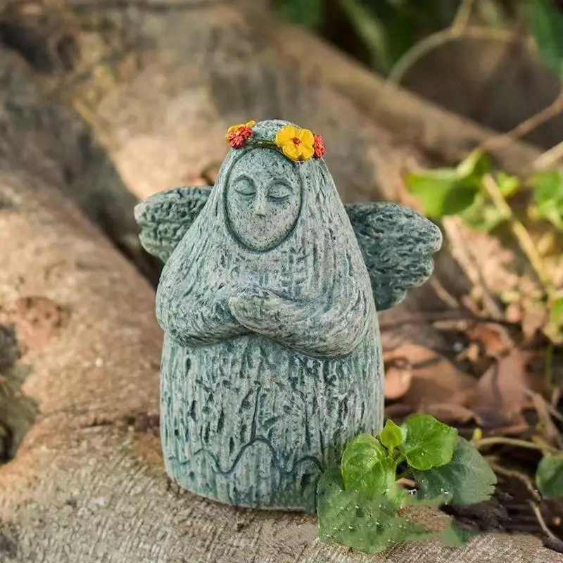 .1Pcs BOTW Goddess Stone Statues Cursed Goddess Statue Props Shrine Statue Gifts For Gamers