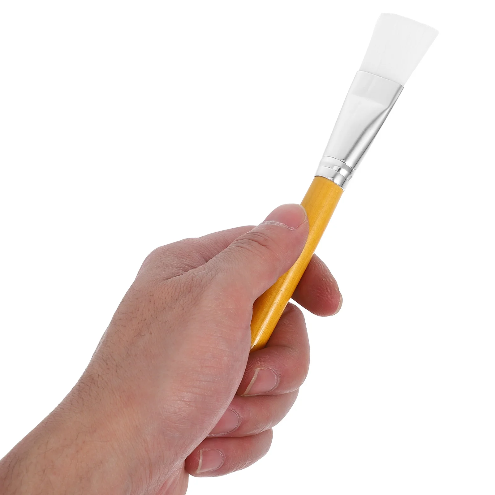 

2pcs Wooden Handle Facial Mask Brush Facemask Applicator Brush Professional for Applying Facial Mask Eye Mask or DIY Needs