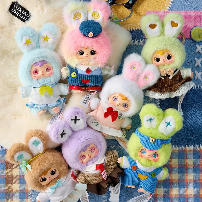 

Samuel Fashion Daily Series Vinyl Plush Blind Box Cute Doll Desktop Ornament Bag Charm Keychain Decoration Toy Gifts Mystery Box