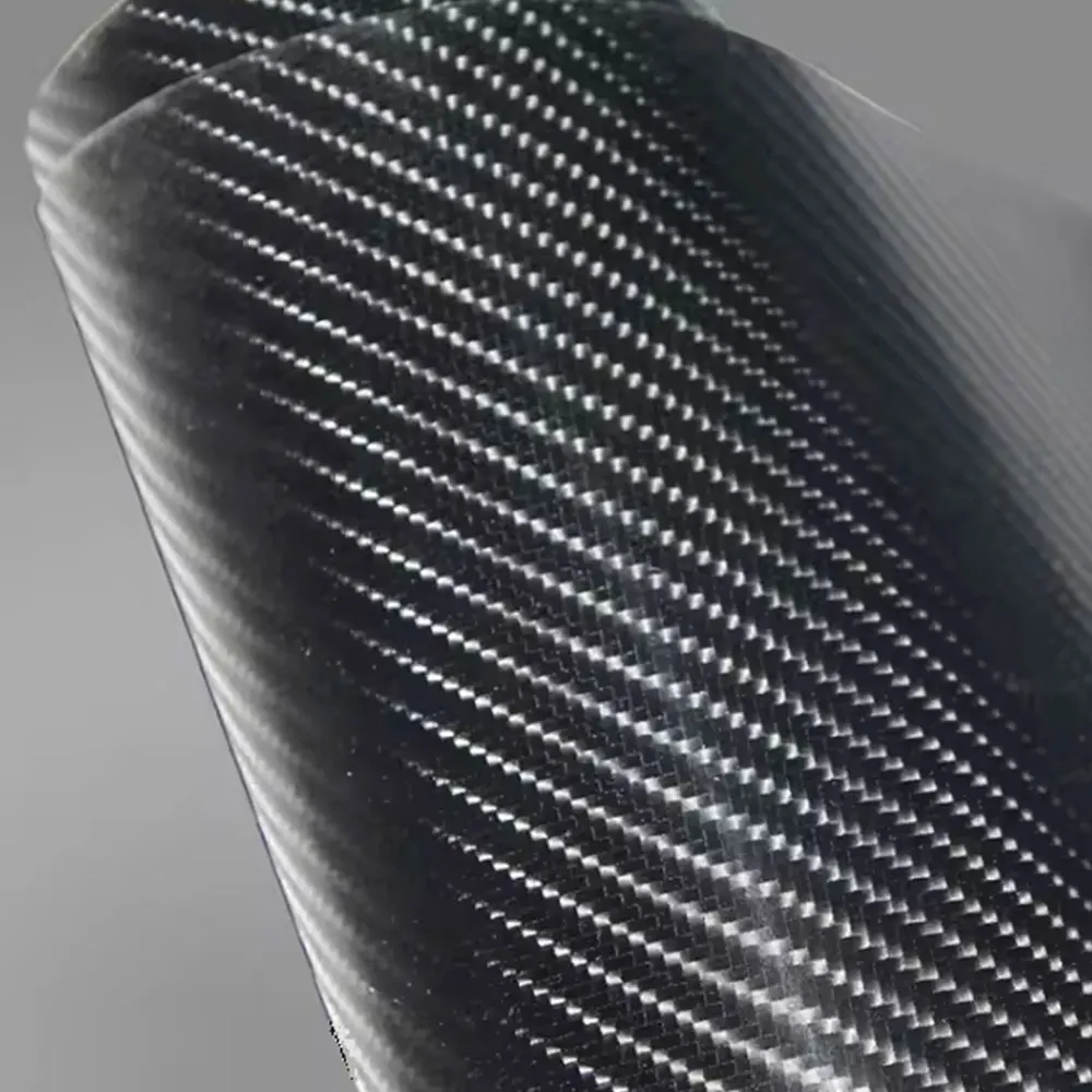 1X1.5/3M Air Release Car Wrap Vinyl Pet Carbon Fiber Matte 4D Black 4Wrap Vinyl Auto Vehicle Body Color Change Vinyl Wrap