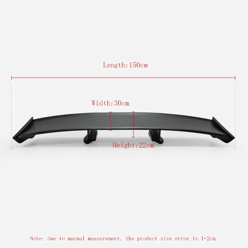 For Nissan R35 GTR NIS Style FRP Fiber Glass Rear Spoiler (Included Light) Fiberglass GT Wing Tuning Trunk Kit Boot Lid Trim