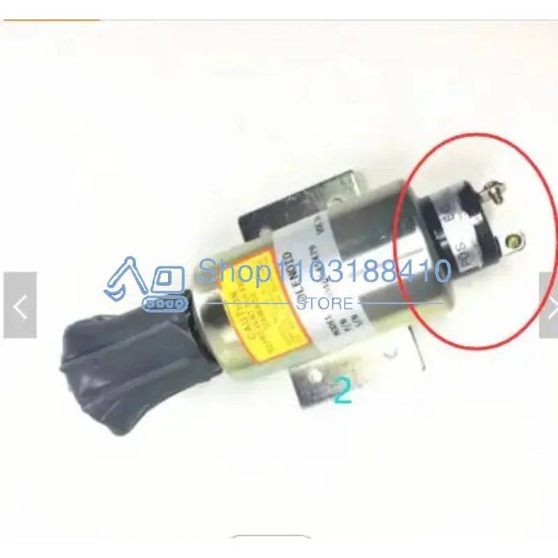 مولد محرك الديزل وقف الملف اللولبي 24 فولت 2370-24ESU1B5S SA-4575 04400-08800 لمحرك ميتسوبيشي S12R S16R إيقاف الملف اللولبي