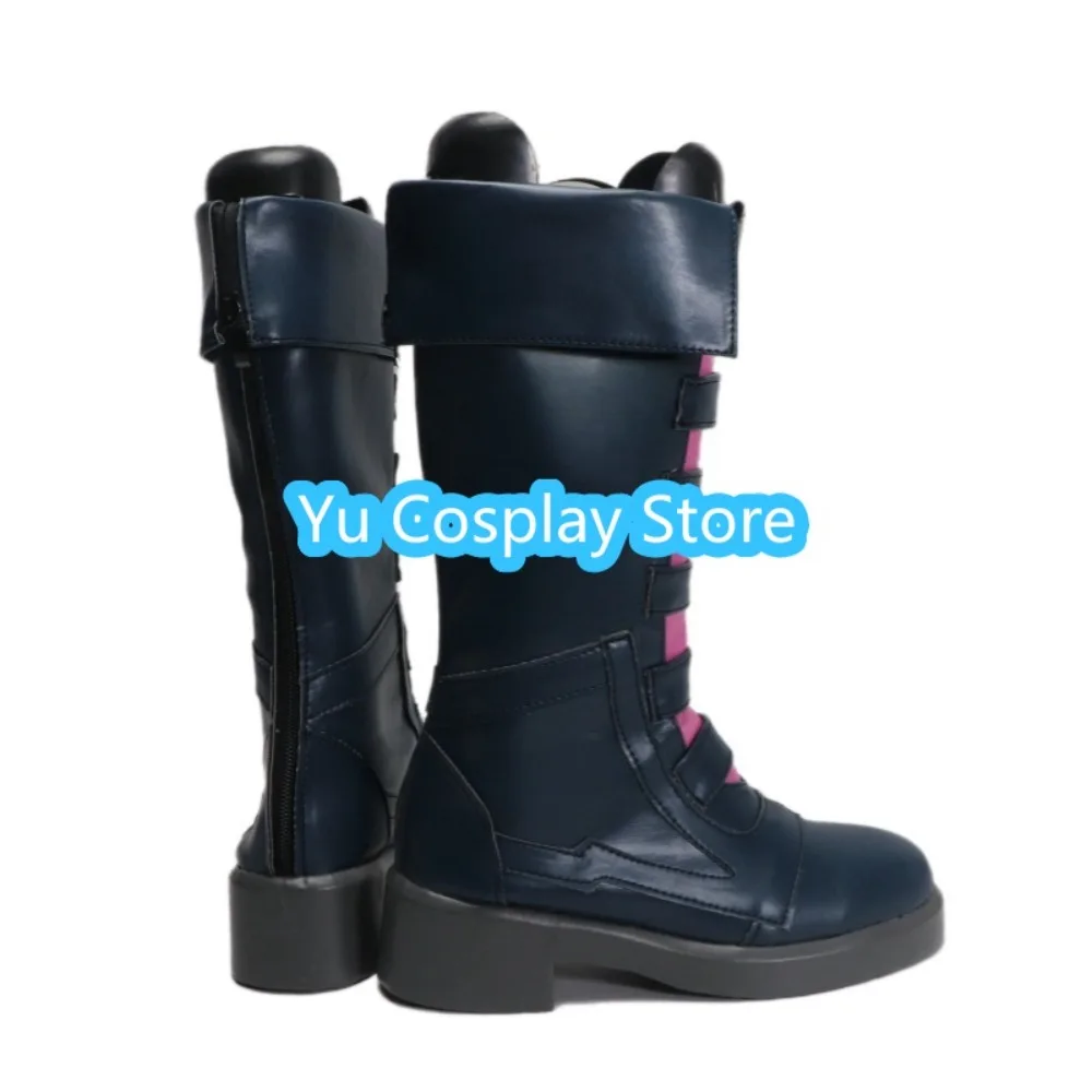 Yu Cosplay Store League Of Legends Jinx Cosplay Shoes Anime Cosplay Shoes Boots Halloween Costumes Props