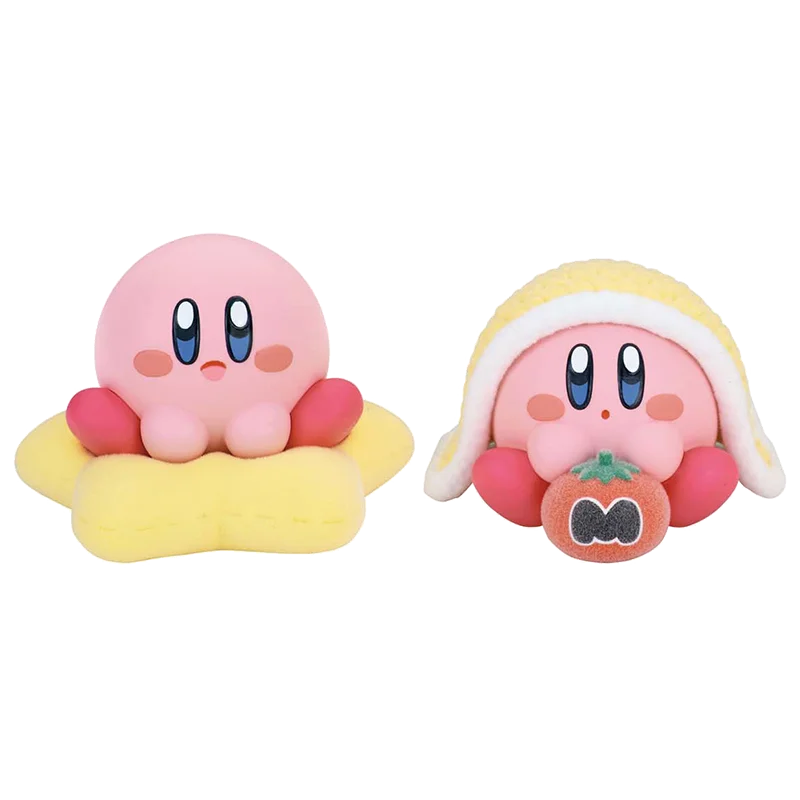 

Bandai Original 4Cm KIRBY Fluffy Puffy MINE～BREAK TIME～Toys For Kids Gift Collectible Model Ornaments