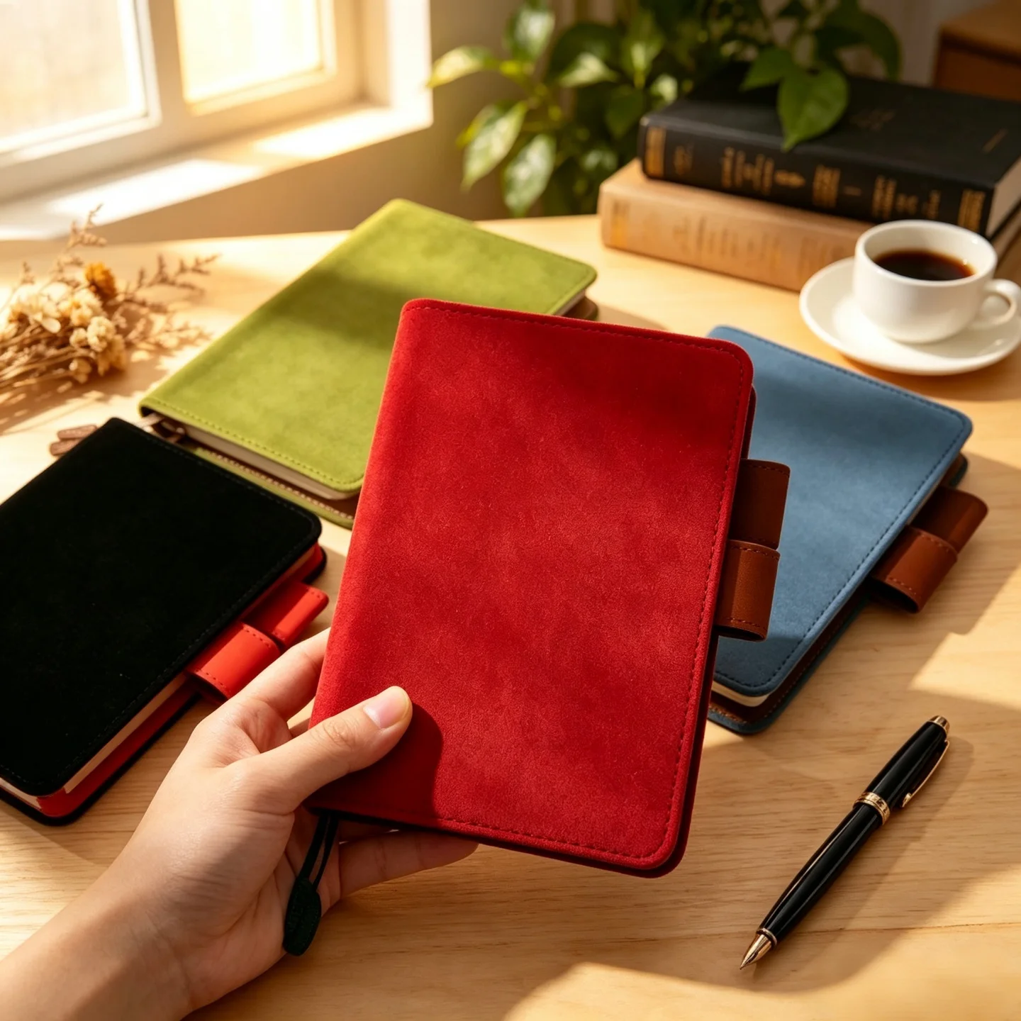 Vintage Leather Journal Notebook - Diario Recargable A6 Hobo de Tela