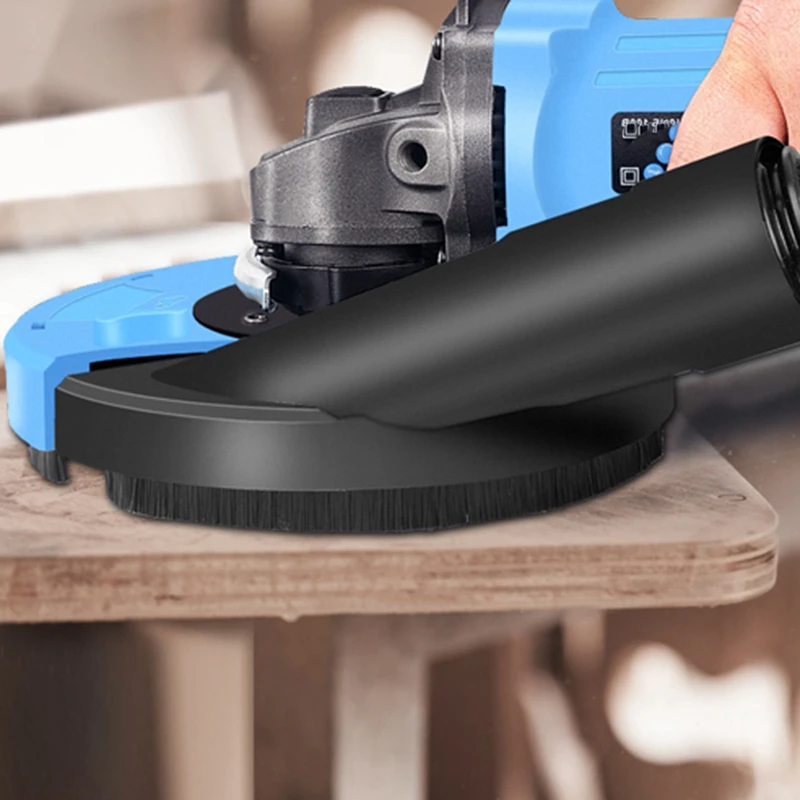 Hot 5 Inch Angle Grinder Dust Shroud Cover Tools For Concrete Marble Granite Engineered Stone Grinding Dust Collection