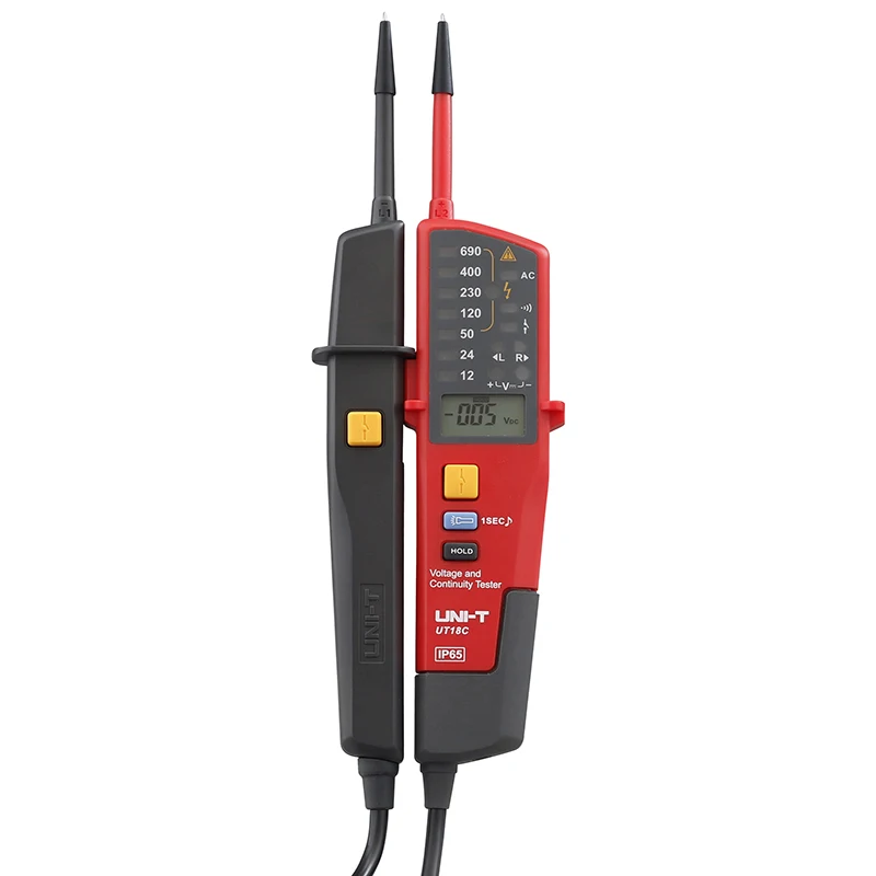 UNI-T ut15c ut18c ut18d Spannungs prüfgerät Sonde Volt Anzeige messer Phasen folge Kontinuität Spannungs detektor Digital multimeter – Detail 8