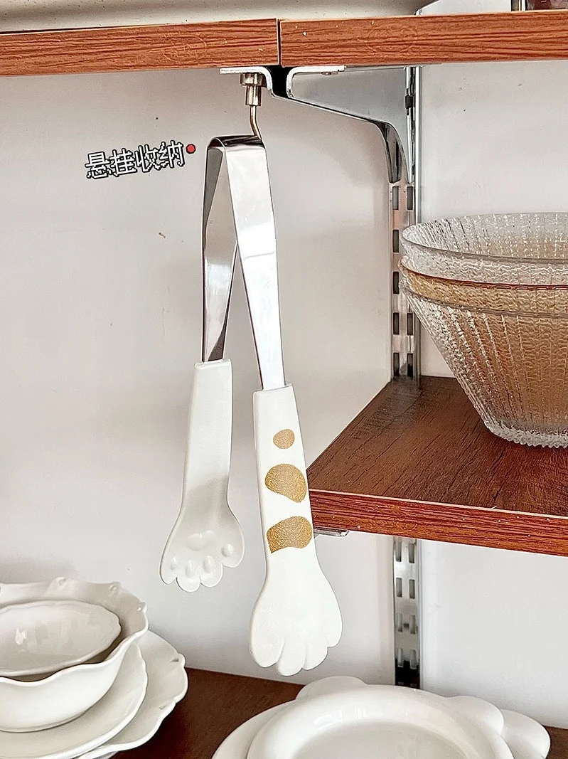 Sugar Miss Ins Stainl Steel Clamp Japanese  Claw Ice Clamp Pastry Food Clamp Tea Clamp Oven Special Clamp