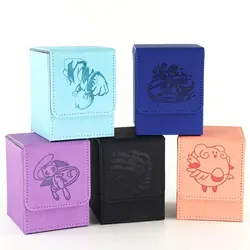 Pokemon Giratina Charizard Mew Lugia Eevee Charizard Gengar Bulbasaur Pikachu Deck Box WS PTCG Trading Card Collection Box 100+