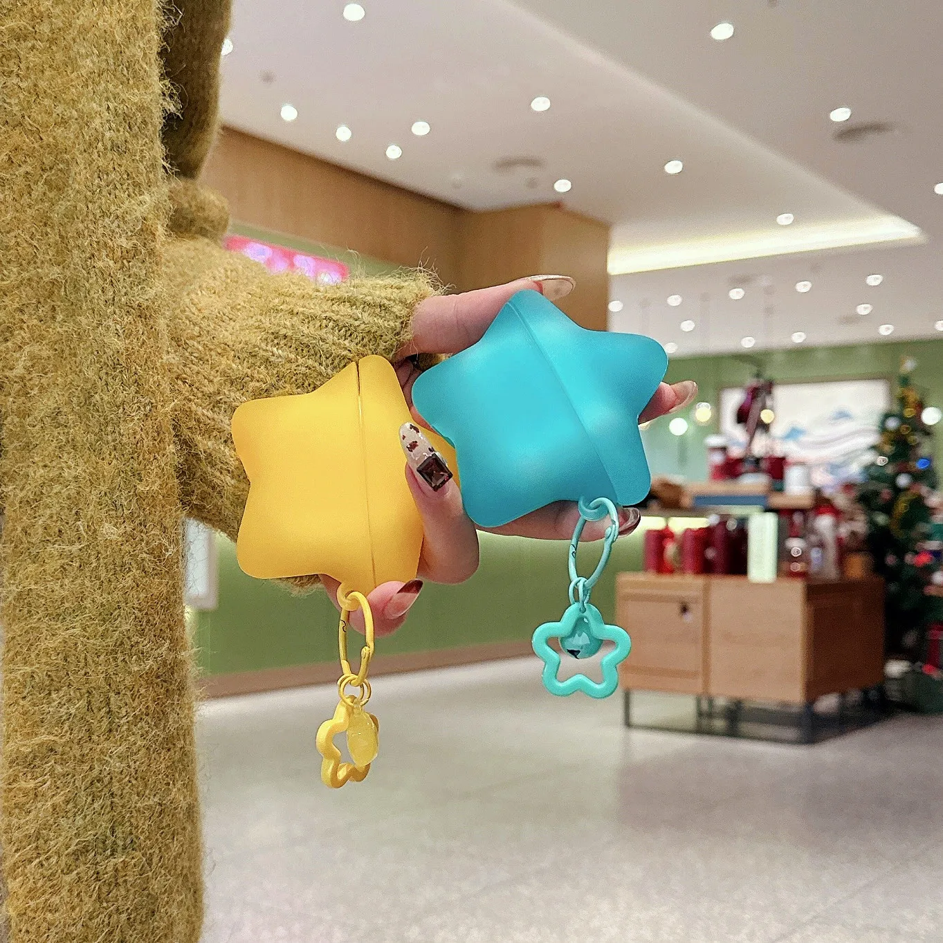 

3D Cute Star Translucent Case for Apple Airpods 1 2 3 4 Pro 2 Bluetooth Wireless Earphone Cover Charging Box for Airpods Pro 3