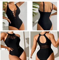 2026 Style Swimwear Women Sexy Beach One Piece Swimsuit Mujer Trikini Maio Biquini Bikini Monokini Badpak Dames
