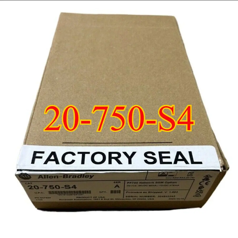 

New Factory Sealed 20-750-S4 PowerFlex 755/755T Integrated Safety Option Module