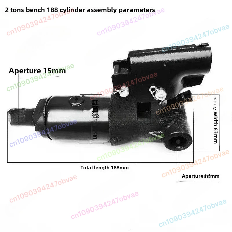 

Horizontal 2-ton hydraulic jack cylinder assembly 2-ton horizontal top oil pump core piston assembly mop horizontal
