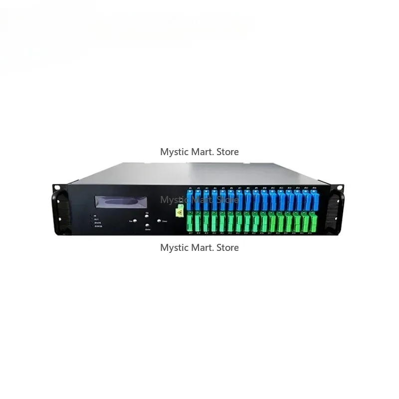 

Optfocus Triple Play Factory Low Price GPON OLT Network PON WDM 1550 CATV 4 8 16 32 Output Port Mini EDFA