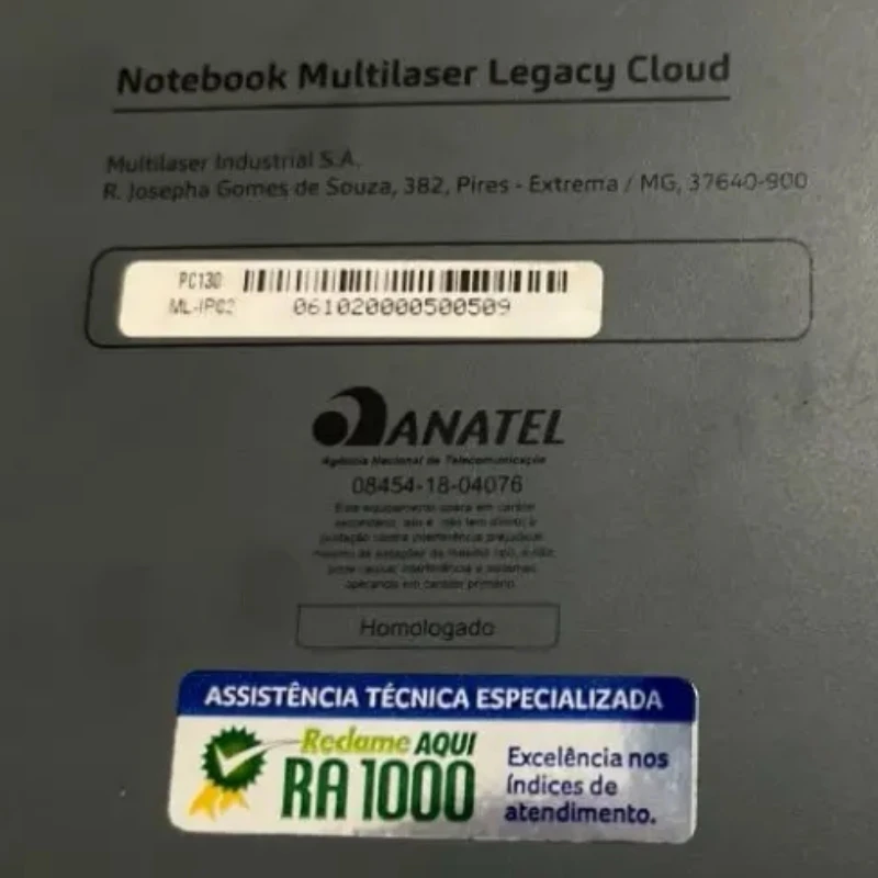 RozFaro For Multilaser PC132 PL3351161P*2P 3.8V 26.6Wh 7000mAh Laptop Battery For Multilaser Legacy Cloud PC130 ML-IP02 Notebook