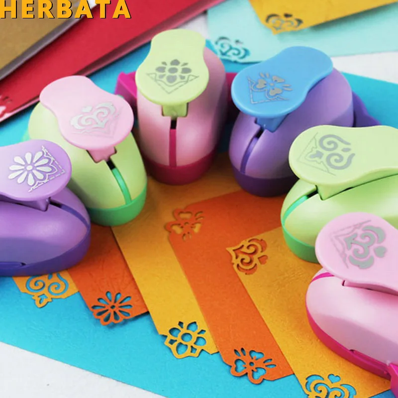 HERBATA 10 Designs Leaf Corner Punch Diy Craft Punch Hole Puncher Scrapbook Paper Cutter Hole Punch Cortador Papel Scrapbooking