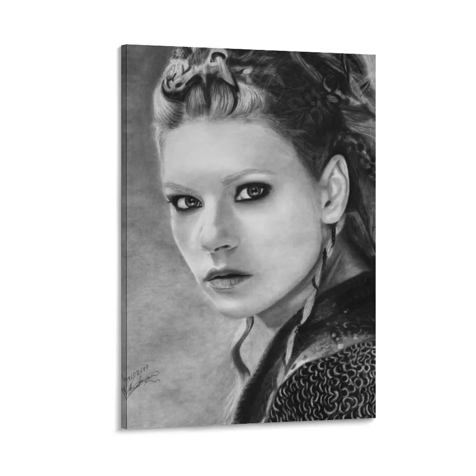 

Lagertha Canvas Painting Decoration wall bedroom decor decorative wall canvases decoration aesthetic