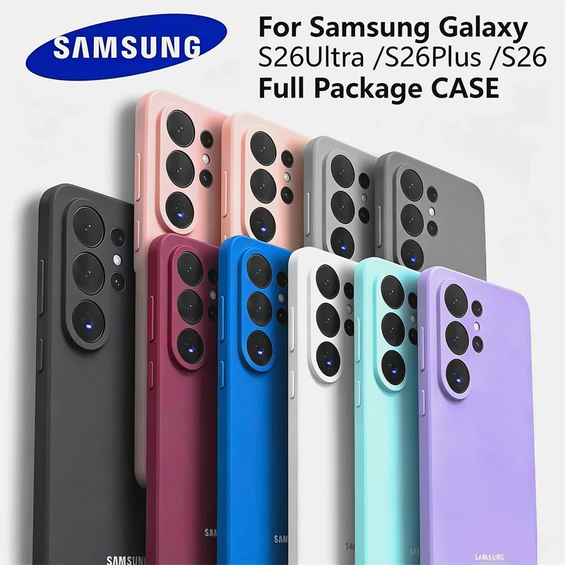 For Samsung Galaxy A54 A34 A24 A14 A73 A53 A33 A23 A13 Original Liquid Silicone Case A26 A16 A06 A06S A55 A35 A25 A15 A05 A05S