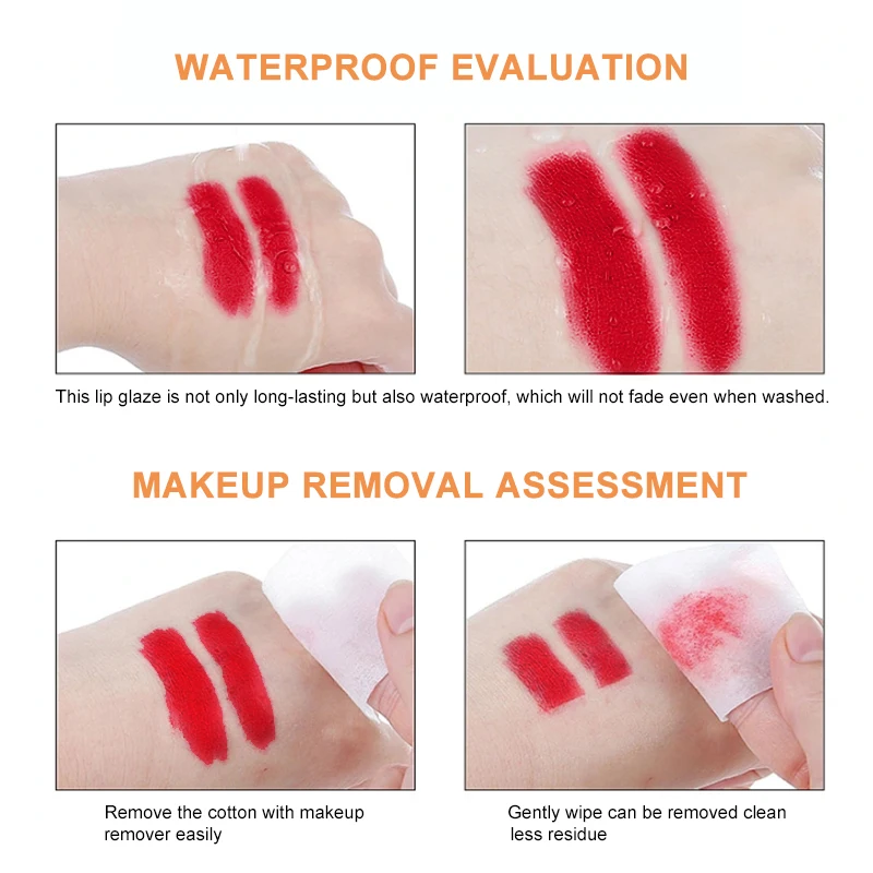 12 Colors Matte Liquid Lipstick 2.3ml Mini Size Vegan&Cruelty-Free Long Lasting Non-Drying Nude to Bold Shades Fade Proof Makup