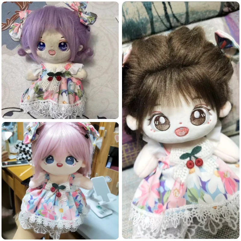 20cm cotton doll cute sweet clothes Retro palace style dress with headdress accessories dress up clothes Love and Deepspace