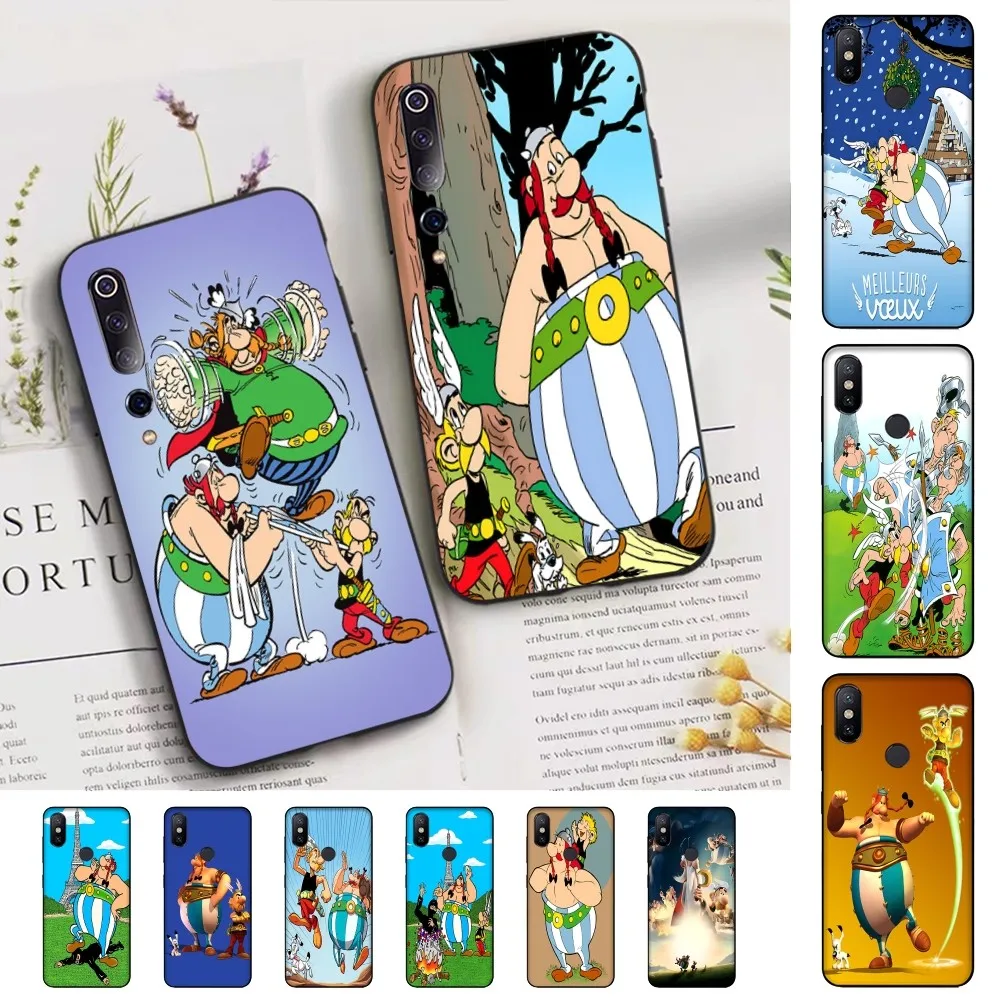 A-Asterix Y-O-Obelix Phone Case For Xiaomi Mi 5X 8 9 10 11 12 Lite Pro 10T PocoX3pro PocoM3 Note 10 Pro Lite