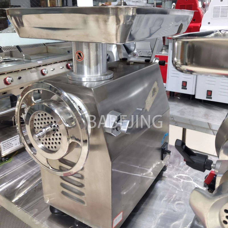 BABEJING Fully Automatic Meat Grinder, Small Vegetable Chopper, Fully Automatic Desktop Meat Grinder