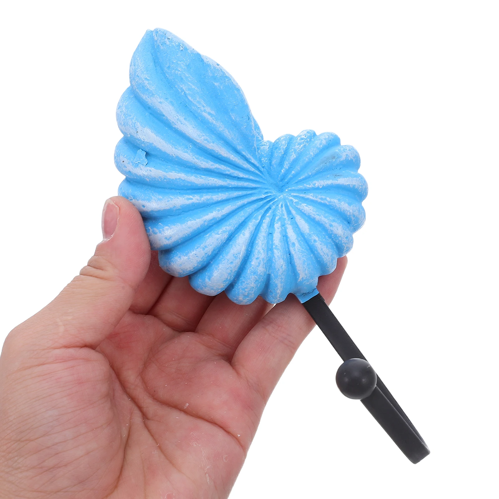 

3Pcs Ocean Theme Wall Hooks Retro Iron Coat Hook for Entryway Bathroom Decor Key Chain Holder Space Saving Hanging Organizer