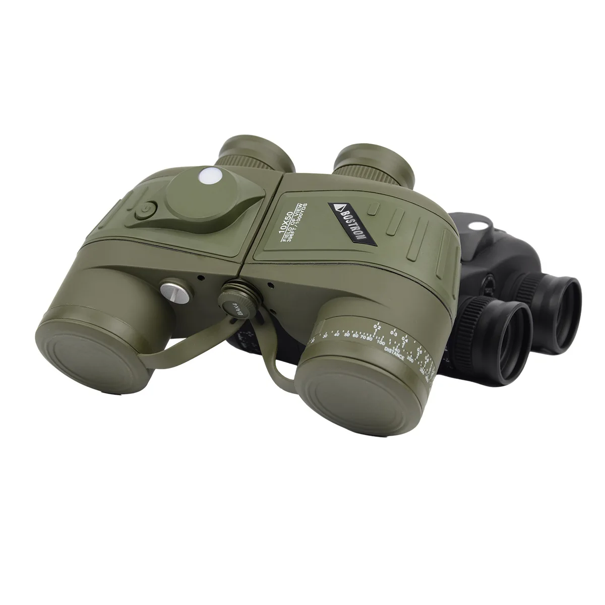 binoculars Marine 10x50 compass waterproof telescope high definition high power nautical telescope