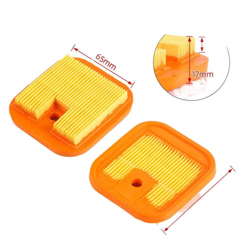 芝刈り機とヘッジトリマーG45エアフィルターエレメントに適したペーパーアクセサリー