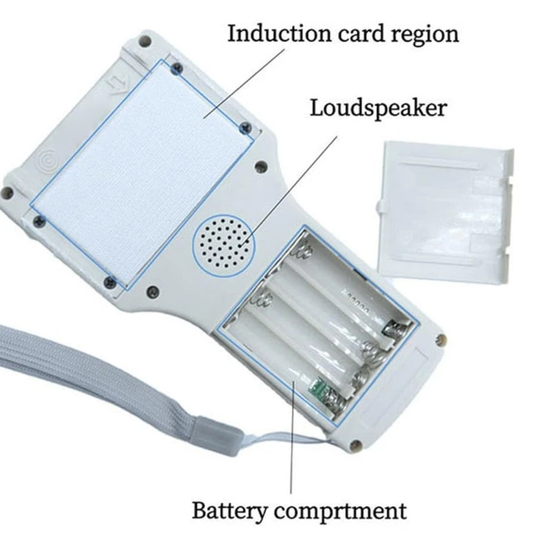  Small Contactless Card Reader Writer Includes LCD Screen And Two Energy Sources